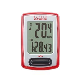 Licznik rowerowy CATEYE Velo Wireless CC-VT230W Czerwony