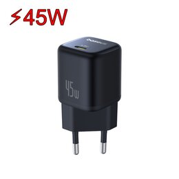 Ładowarka sieciowa BASEUS PicoGo Gan Fast Charger 45W Czarny