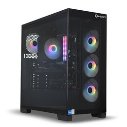 Komputer NTT HIRO Aurora ZKG-I7RTX4070-TE01 i7-14700F 32GB RAM 1TB SSD GeForce RTX4070 DLSS 3 Wi-Fi Windows 11 Home