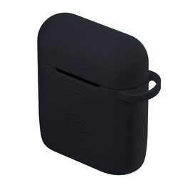 Etui na słuchawki 3MK Silicone Case do Apple AirPods 4 Czarny