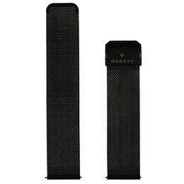 Pasek GARETT Stalowy (20 mm) Czarny