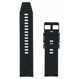 Pasek GARETT Silikonowy (22 mm) V Czarny