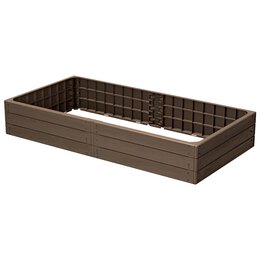 Rabata ogrodowa PROSPERPLAST Base Wood Rustykalna Brązowy