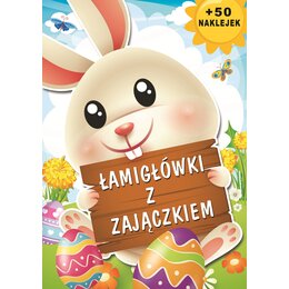 Książka z zadaniami Łamigłówki z zajączkiem Agnieszka Bienias vel Bieniak (miękka okładka)