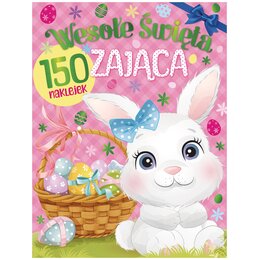 Książka z zadaniami Wesołe Święta zająca (miękka okładka)