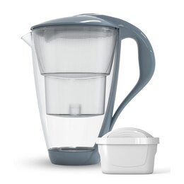 Dzbanek filtrujący DAFI Crystal Led Stalowy