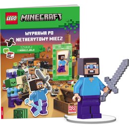 Książka LEGO Minecraft Wyprawa po netherytowy miecz MSF-5201