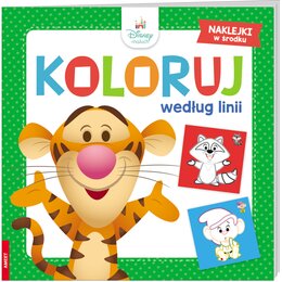 Kolorowanka Disney Maluch Koloruj według linii (miękka okładka)