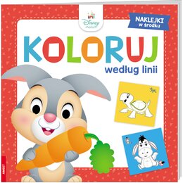 Kolorowanka Disney Maluch Koloruj według linii (miękka okładka)