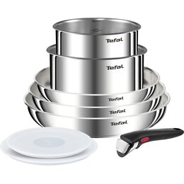Zestaw patelni i garnków TEFAL Emotion L8968S04 Stalowy (8 elementów)