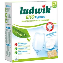 Tabletki do zmywarek LUDWIK All In One Ekologiczne - 75 szt.