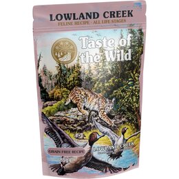Karma dla kota TASTE OF THE WILD Lowland Creek Indyk z kurczakiem i kaczką w sosie 85 g