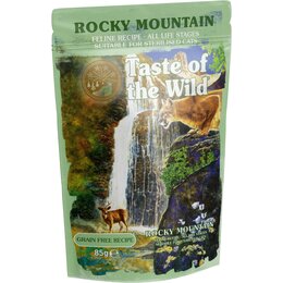 Karma dla kota TASTE OF THE WILD Rocky Mountain Kurczak z łososiem w sosie 85 g