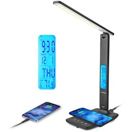 Lampka biurkowa BLAUPUNKT Pro LBB6PRO Czarny