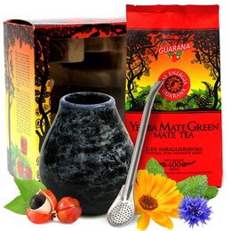 Yerba Mate MATE GREEN Mas Energia Guarana 400 g
