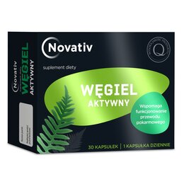 Węgiel aktywny NOVATIV (30 kapsułek)
