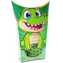 Klocki elastyczne MARIOINEX Mini Waffle Pocket Pets Krokodyl 906910