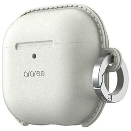 Etui na słuchawki ARAREE Pops do Apple AirPods 4 Biały