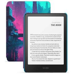 Czytnik e-booków AMAZON Kindle Paperwhite Kids Cyber City 7", Podświetlany ekran, Wi-Fi, Bez reklam