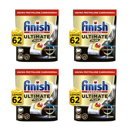 Kapsułki do zmywarek FINISH Powerball Ultimate Plus All in 1 Lemon - 248 szt.