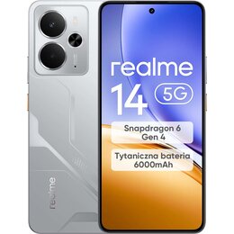 Smartfon REALME 14 5G 12/256GB 6.67" 120Hz Srebrny