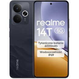 Smartfon REALME 14T 5G 8/256GB 6.67" 120Hz Czarny