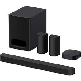 Soundbar SONY HT-S60/Bravia Theatre System 6 Czarny 5.1-kanałowy,1000W,HDMI eARC,Bluetooth,Dolby Atmos,Dolby True HD,DTS:X