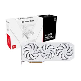 Karta graficzna POWERCOLOR Radeon RX 9070 XT Hellhound Spectral White 16GB