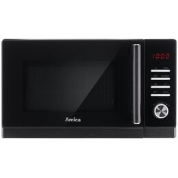 Kuchenka mikrofalowa AMICA AMMF23E1GFB 1250W beztalerzowa pojemność 23L FullFlat Czarny