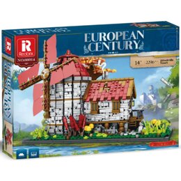 Klocki plastikowe REOBRIX European Century Średniowieczny wiatrak 66014