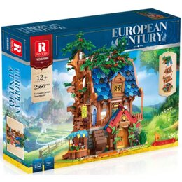 Klocki plastikowe REOBRIX European Century Domek na drzewie 66008