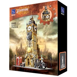 Klocki plastikowe PANTASY Steampunk Wieża Zegarowa Big Ben 85008