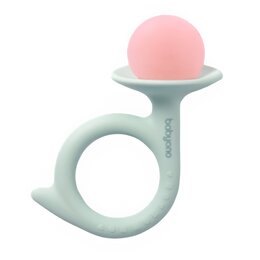 Gryzak BABYONO Snail 1597 01 Różowy