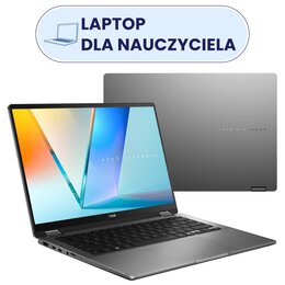 Laptop ASUS Vivobook 14F TP3407SA-QL039W 14" OLED U7-258V 16GB 1TB SDD Windows 11 Home Szary, Funkcje AI
