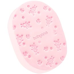 Gąbka kąpielowa BABYONO 1640/01 Różowy
