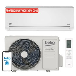 Klimatyzator Split, Pompa ciepła powietrze - powietrze BEKO BEHPG 245 z usługą montażu