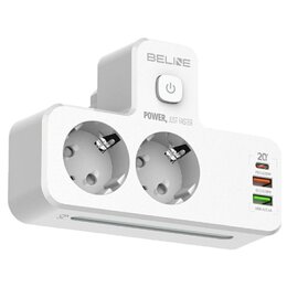 Rozgałęźnik BELINE Beli03777 Biały
