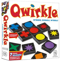 Gra logiczna NASZA KSIĘGARNIA Qwirkle
