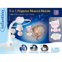 Karuzela INFANTINO Projektor Muzyczna Karuzela 1504914N
