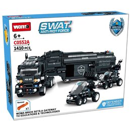 Klocki plastikowe WOMA Pojazdy opancerzone SWAT C0552A-DS