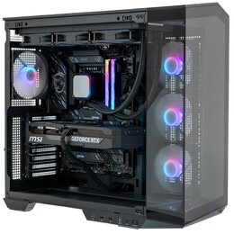 Komputer MAD DOG Powered by MSI PANO100-I01DR32 Ultra 7-265K 32GB RAM 1TB SSD GeForce RTX5080 DLSS 4 Wi-Fi