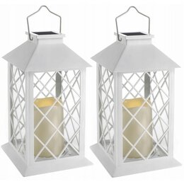 Lampa solarna SUPERLED Latro 5184-2 Biały 2 szt.