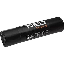 Worki na śmieci NEO TOOLS 15-987 120 L (10 sztuk) Czarny