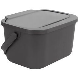 Kosz na śmieci PRACTIC Mini Bini 15110893 4.5L Szary