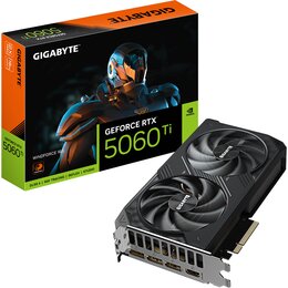 Karta graficzna GIGABYTE GeForce RTX 5060 Ti Windforce 16GB DLSS 4