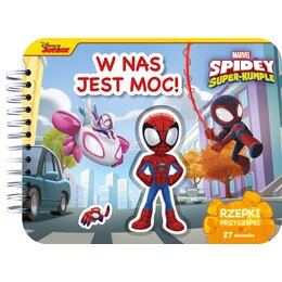Książka Marvel Spidey i Super-kumple W nas jest moc! Rzepki-przyczepki Monika Kiersnowska (twarda okładka)