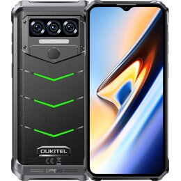 Smartfon OUKITEL WP38 6/256GB 6.52" Czarno-zielony