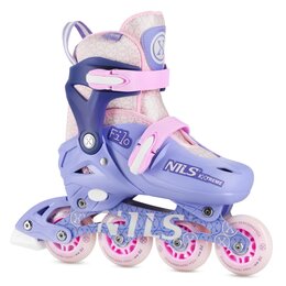 Rolki NILS EXTREME NA13102 (rozmiar 30-33) Fioletowy