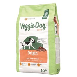 Karma dla psa GREEN PETFOOD VeggieDog Origin Adult z soczewicą 10 kg
