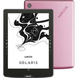 Czytnik e-booków INKBOOK Solaris 6", Podświetlany ekran, Wi-Fi, Bez reklam Różowy